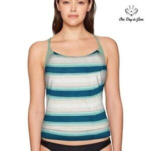 Carve Striped Tankini Top Swimsuit Size XS